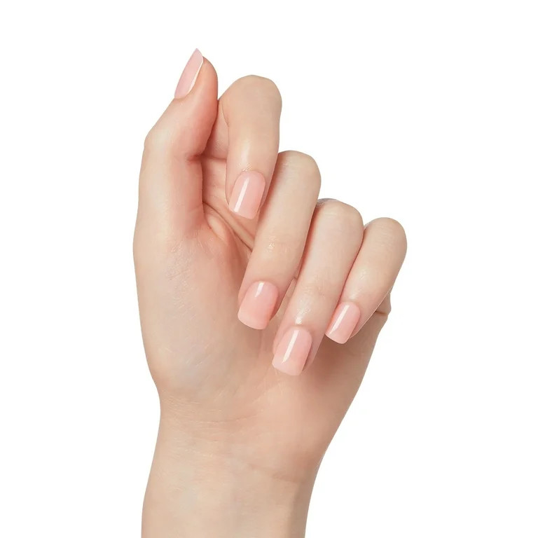 KISS imPRESS  Press on Nails, Instinct, Pink, Short Squoval, 30 Count | Walmart (US)