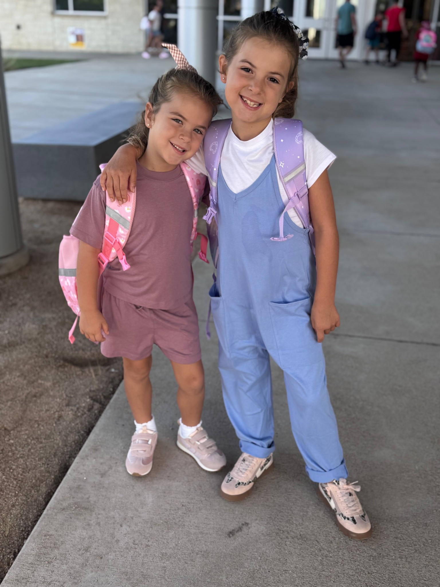 The girls 3rd day of school outfits // kindergarten outfit // Amazon jumpsuit // girls fashion 

#LTKStyleTip #LTKKids