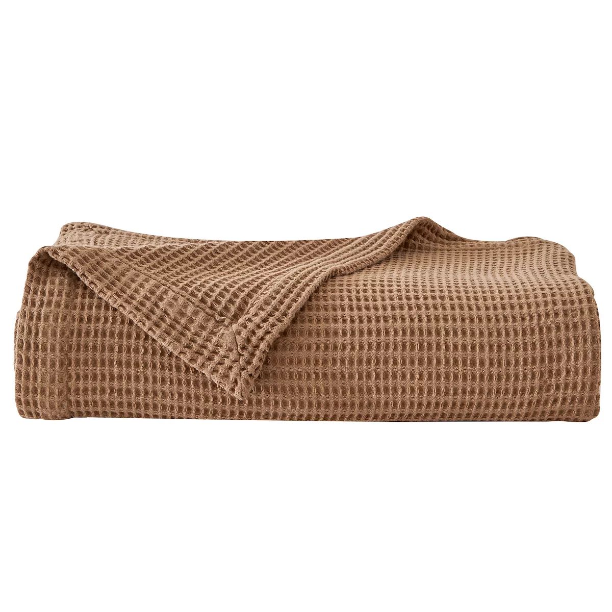 Madelinen® Soft Breathable Waffle Weave Knit Blanket | Kohl's