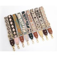 38mm Width，new Style Colorful Cotton Embroidery Webbing Shoulder Purse Strap, Handbag Handle Chain,  | Etsy (US)