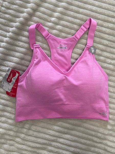 These are my favorite sports bras!! They’re BCG from Academy Sports and they’re so comfy. I wear an XL. I love the support and the adjustable straps. These don’t dig. They come in pretty colors too! 
#sportsbra #academysports

#LTKfitness #LTKfindsunder50