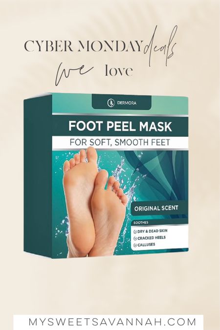The foot peel that is oddly satisfying. If you know, you know. Makes a great stocking stuffer gift idea! 

#LTKbeauty #LTKGiftGuide #LTKCyberWeek