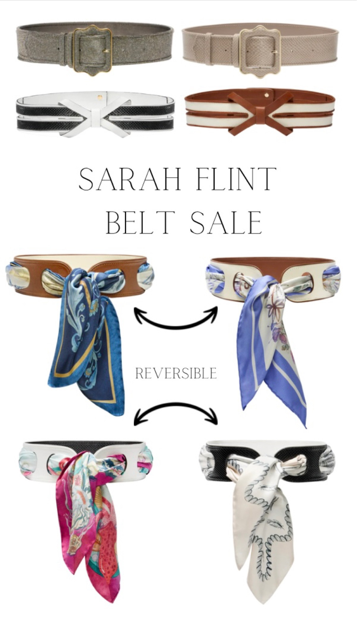 Sarah Flint Belt Sale! 

Use code SARAHFLINT-CCTAYLOR1 for an extra 15% off! 

#LTKstyletip #LTKsalealert