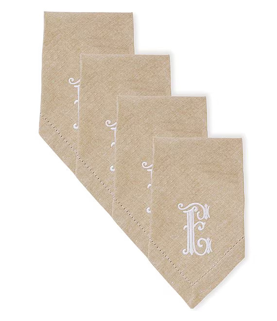 Initial Napkin Set | Dillard's