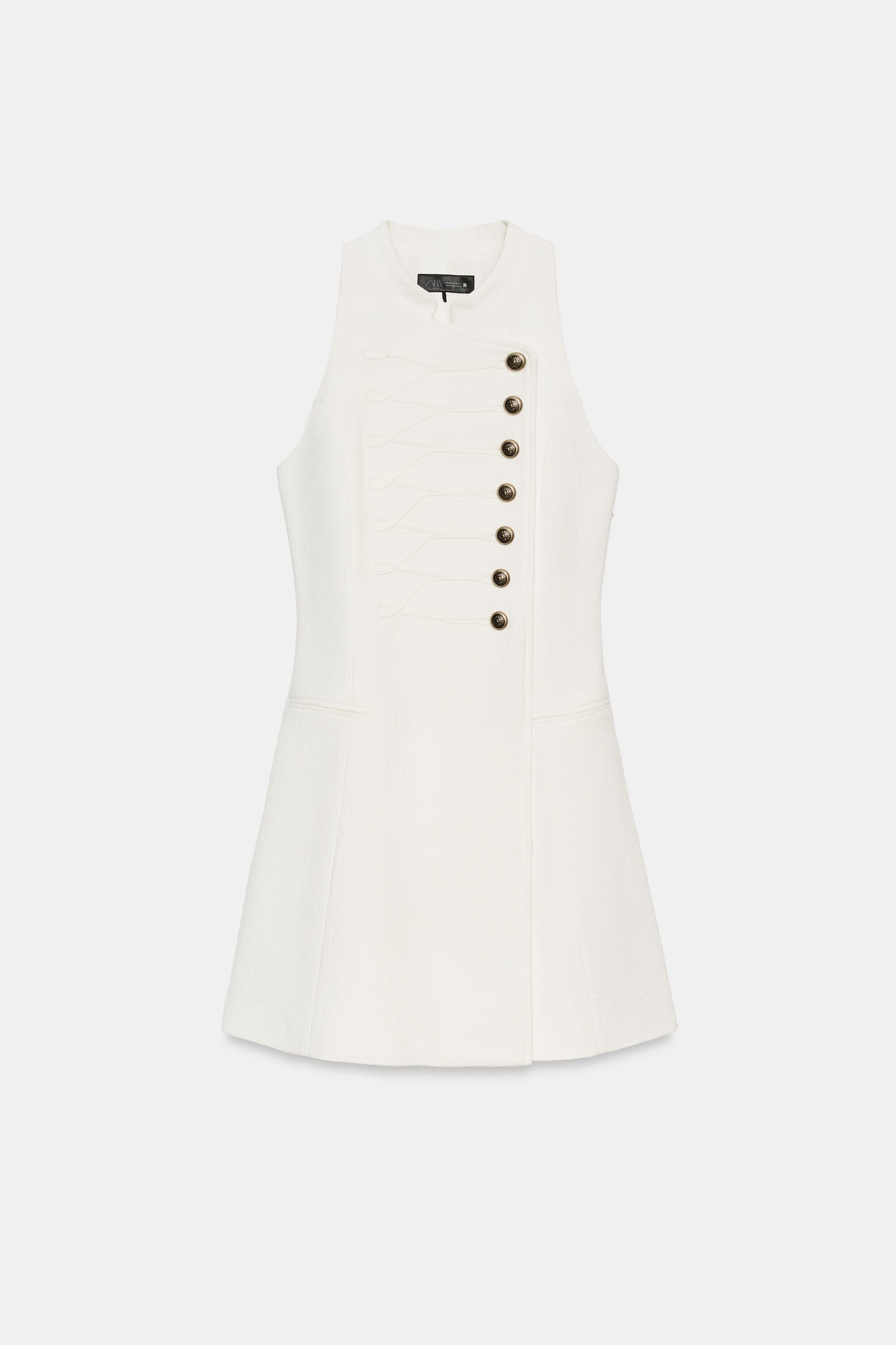 FROG FASTENING MINI DRESS | Zara US