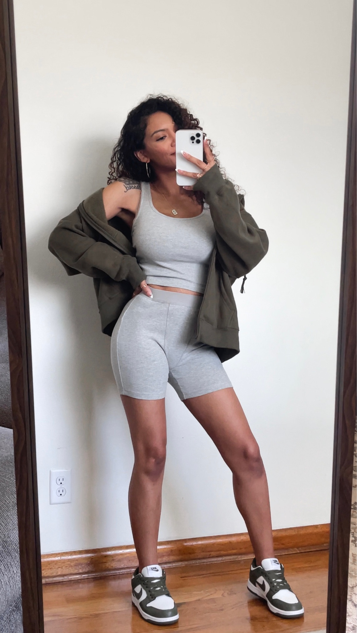 Comfy grey 2 piece Amazon Spring short & tank set! Perfect for around the house or running errands🩶 #loungeset #amazonfashion #comfysets

#LTKstyletip #LTKSeasonal #LTKsalealert