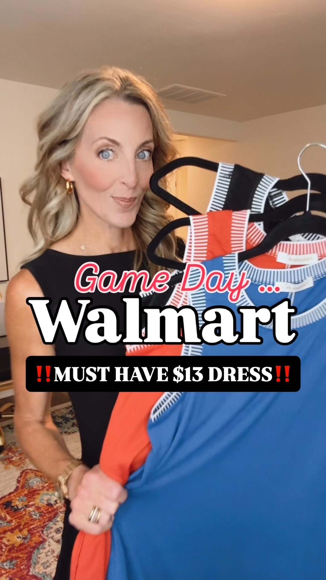 Who’s ready for college football!! We are officially SIX Saturdays away from the kick‑off and Walmart is getting me in the spirit with this $13 dress that’s perfect for those early HOT games!! Comment FUN to get these links and more!! 

Game day easy when the main part (dress) is only $13.  I picked three colors and three colleges and added some Amazon accessories just in time for tailgate. We all know we take tailgating seriously in the south. This dress will be perfect for when the temperature is hotter than the face of the Sun!! ☀️ 

#LTKSeasonal #LTKStyleTip #LTKOver40 #LTKFindsUnder50 #LTKOver40 #LTKStyleTip