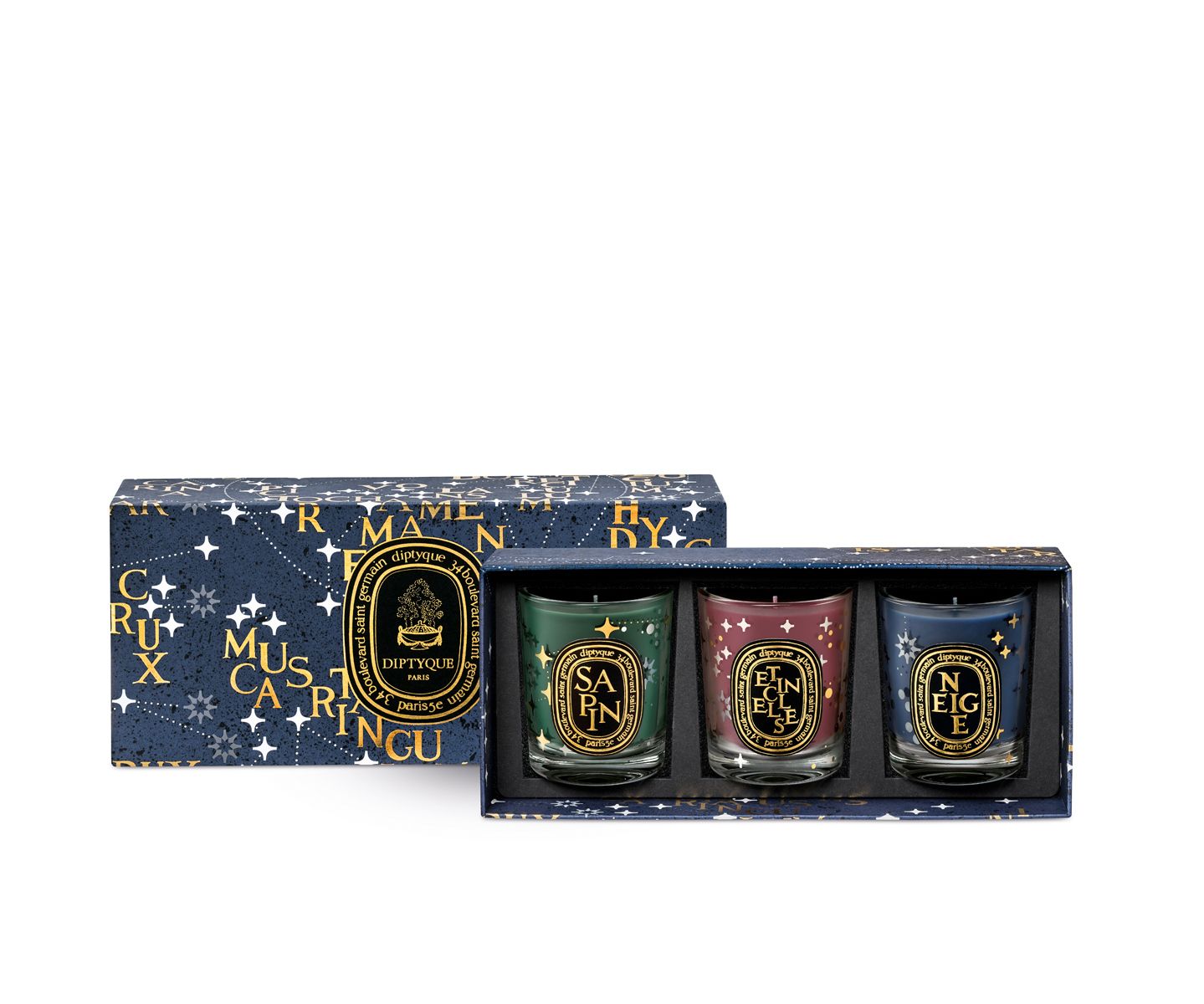 Set of 3 Holiday scented candles - Limited Edition - 70g | diptyque (US)