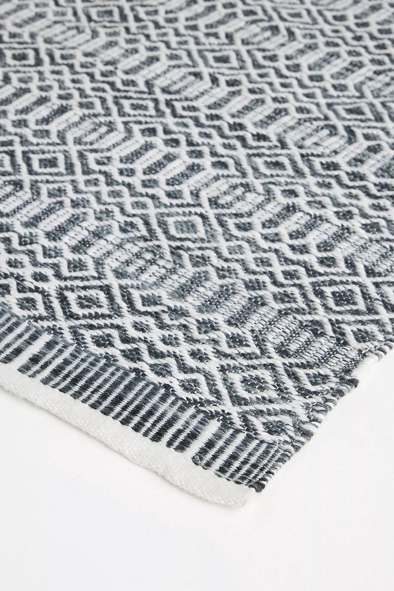 Flatwoven Indoor/Outdoor Geometric Rug | Anthropologie (US)