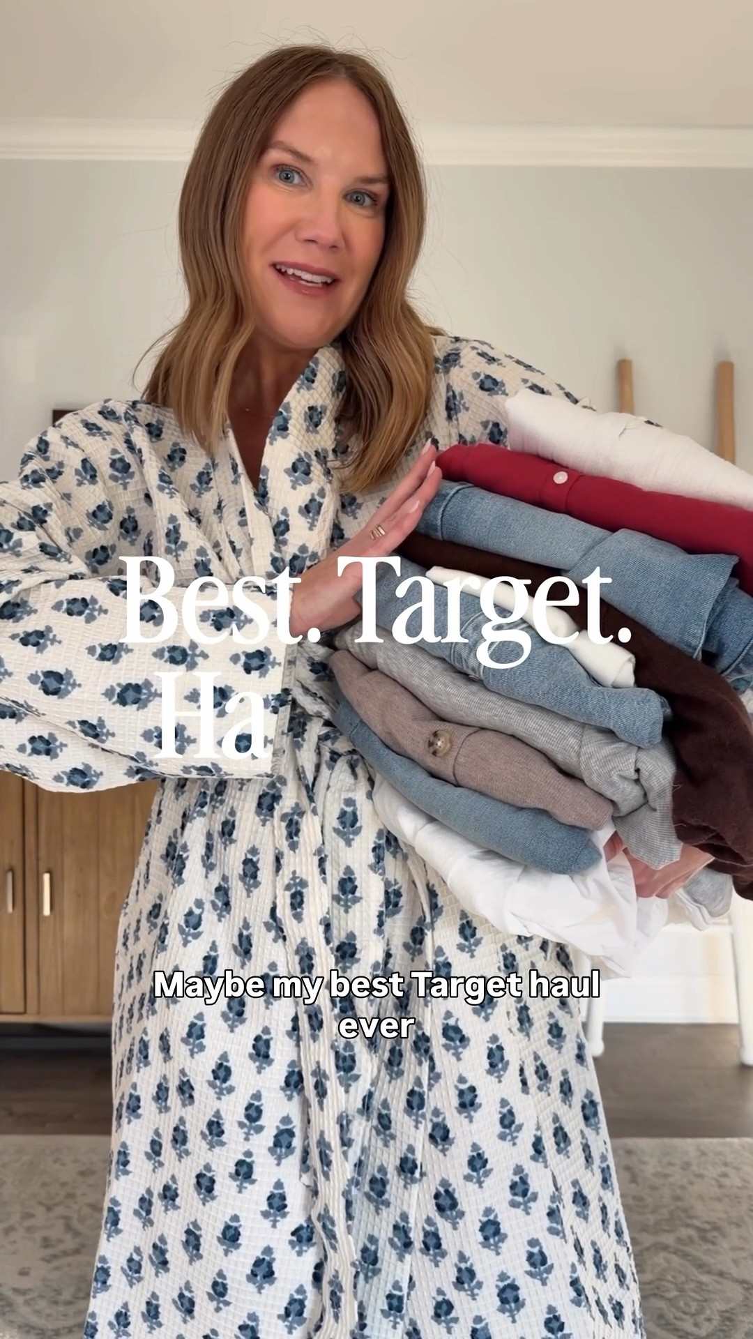 Stop your scroll for the most epic Target haul ever! 

🌸Spring vibes, but all pieces you can wear now. So many of these pieces remind me of things you’d find at Anthro. Blouses with the most beautiful details, the most flattering designer inspired denim, wide leg ribbed lounge pants I want to live in, the best denim shirt EVER, and more!



#LTKTall #LTKOver40 #LTKFindsUnder50