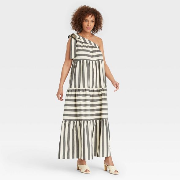 Women's One Shoulder Sleeveless Dress - Who What Wear™ | Target