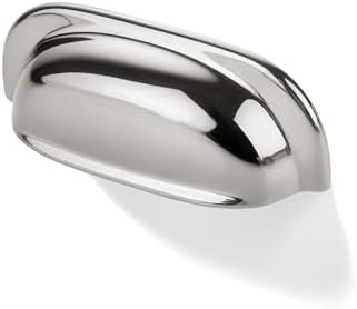 TUNNY 10 Pack Kitchen Cabinet Cup Handles-2.5"/64mm Screw Spacing Polished Nickel Furniture Hardw... | Amazon (US)