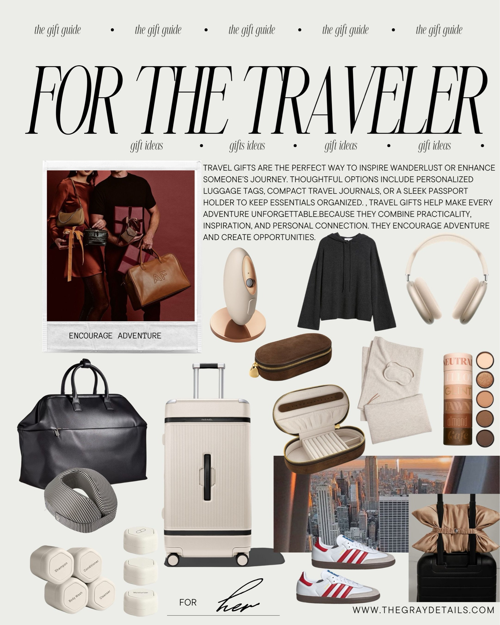 Gift ideas for the traveler 

#LTKGiftGuide #LTKStyleTip #LTKTravel