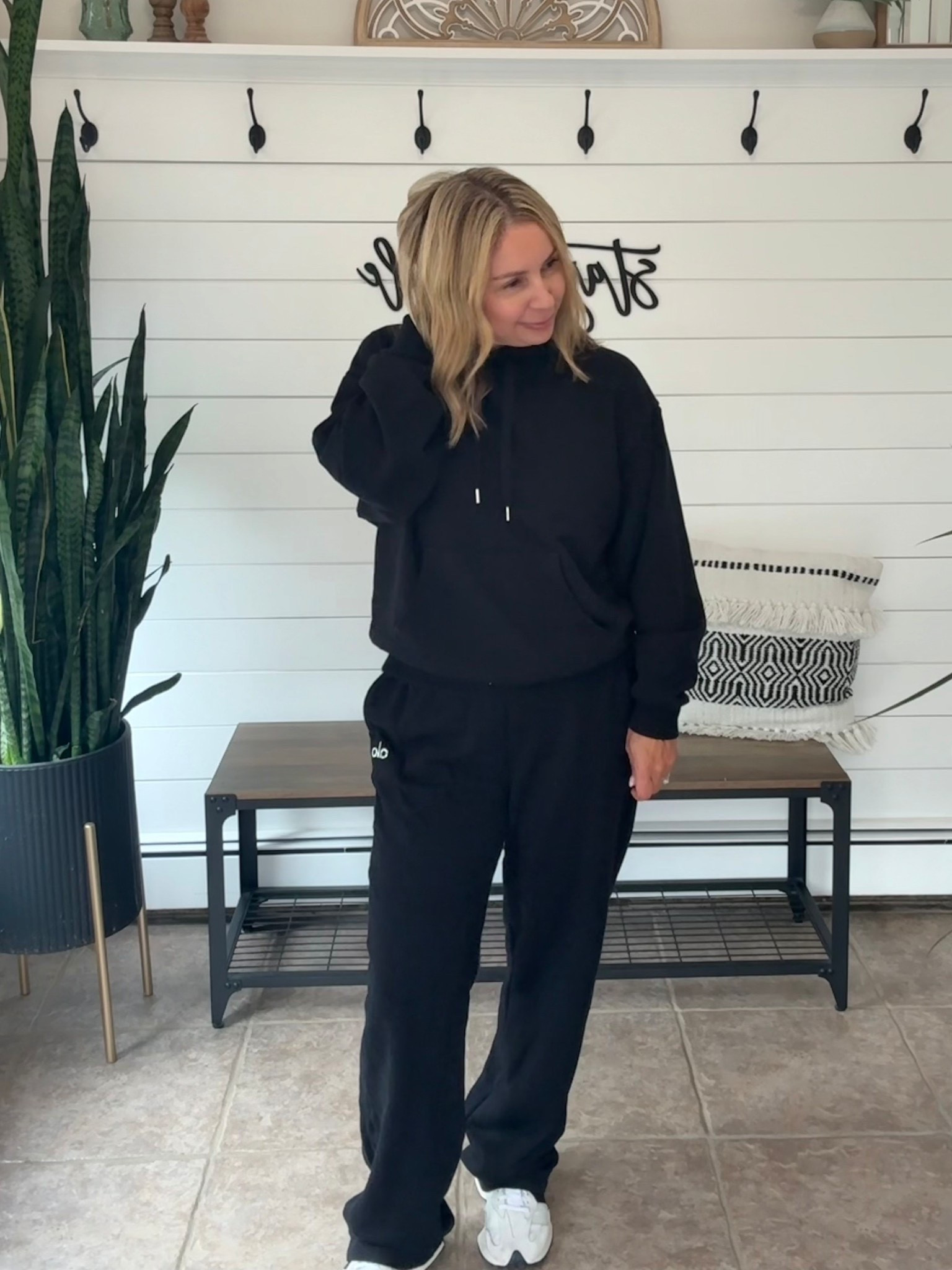 Comfy and casual sweats but still put together plus I love my VL Court 3.0 sneakers! I'm wearing a small but usually wear a medium, I assume these run oversize. Comfy airport outfit, Athleisure wear, travel outfit
#LTKSeasonal #LTKActive

#LTKTravel #LTKOver40 #LTKMidsize