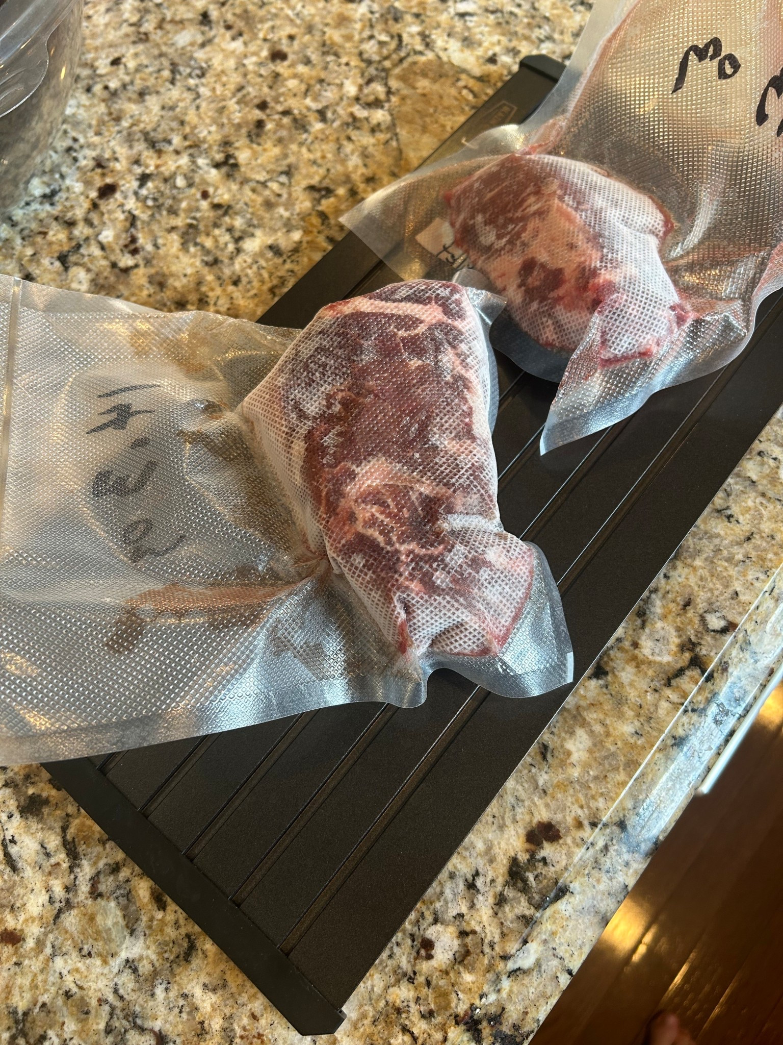 Meat thawing mat 