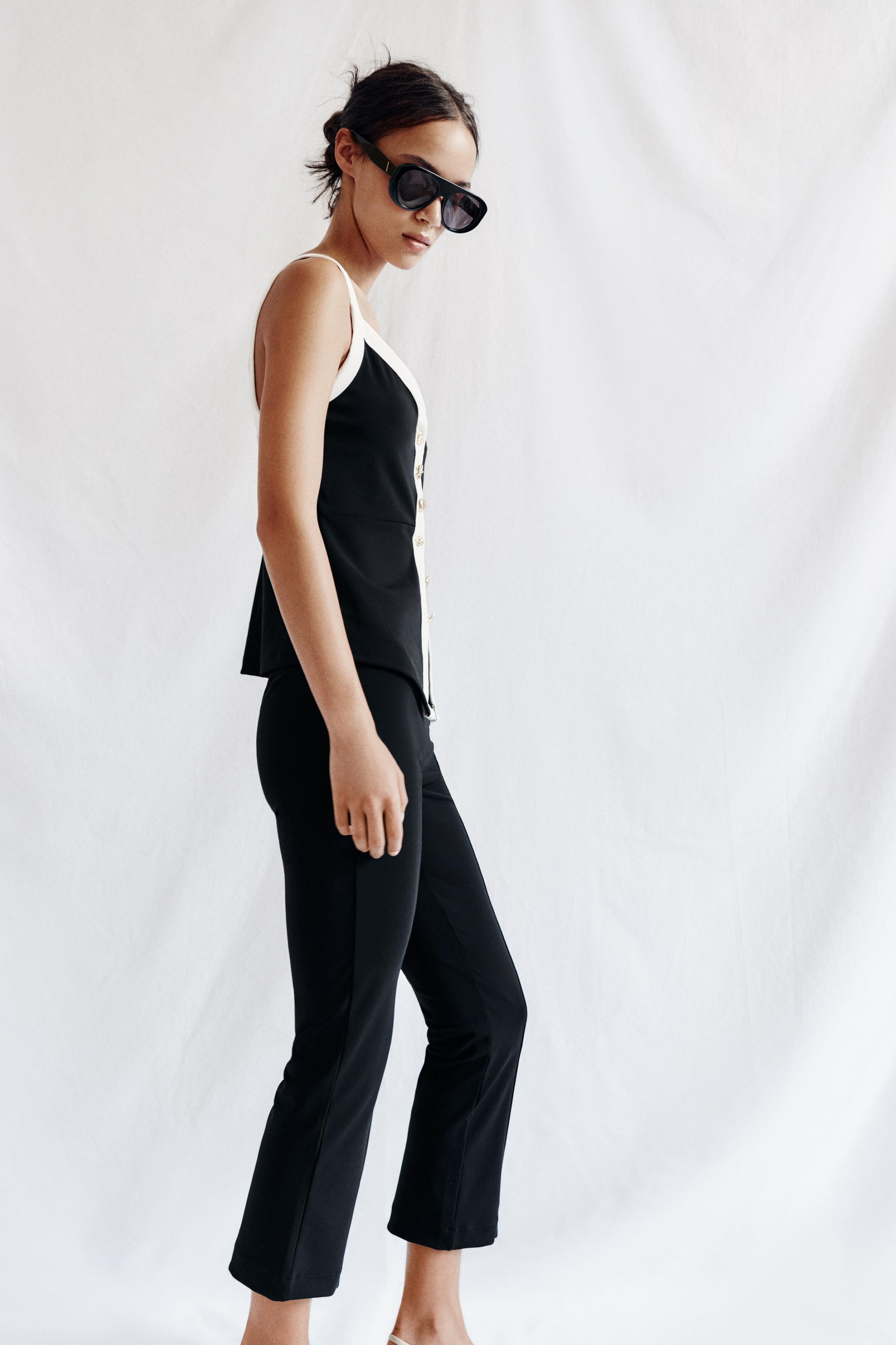 FLARED SEAM DETAIL LEGGINGS | Zara US
