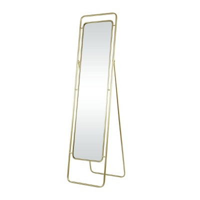 Olivia & May Wood Room Floor Mirror Gold | Target