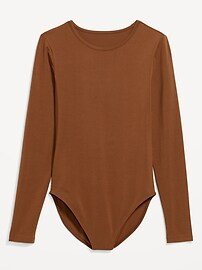 Long-Sleeve Jersey Bodysuit for Women | Old Navy (US)