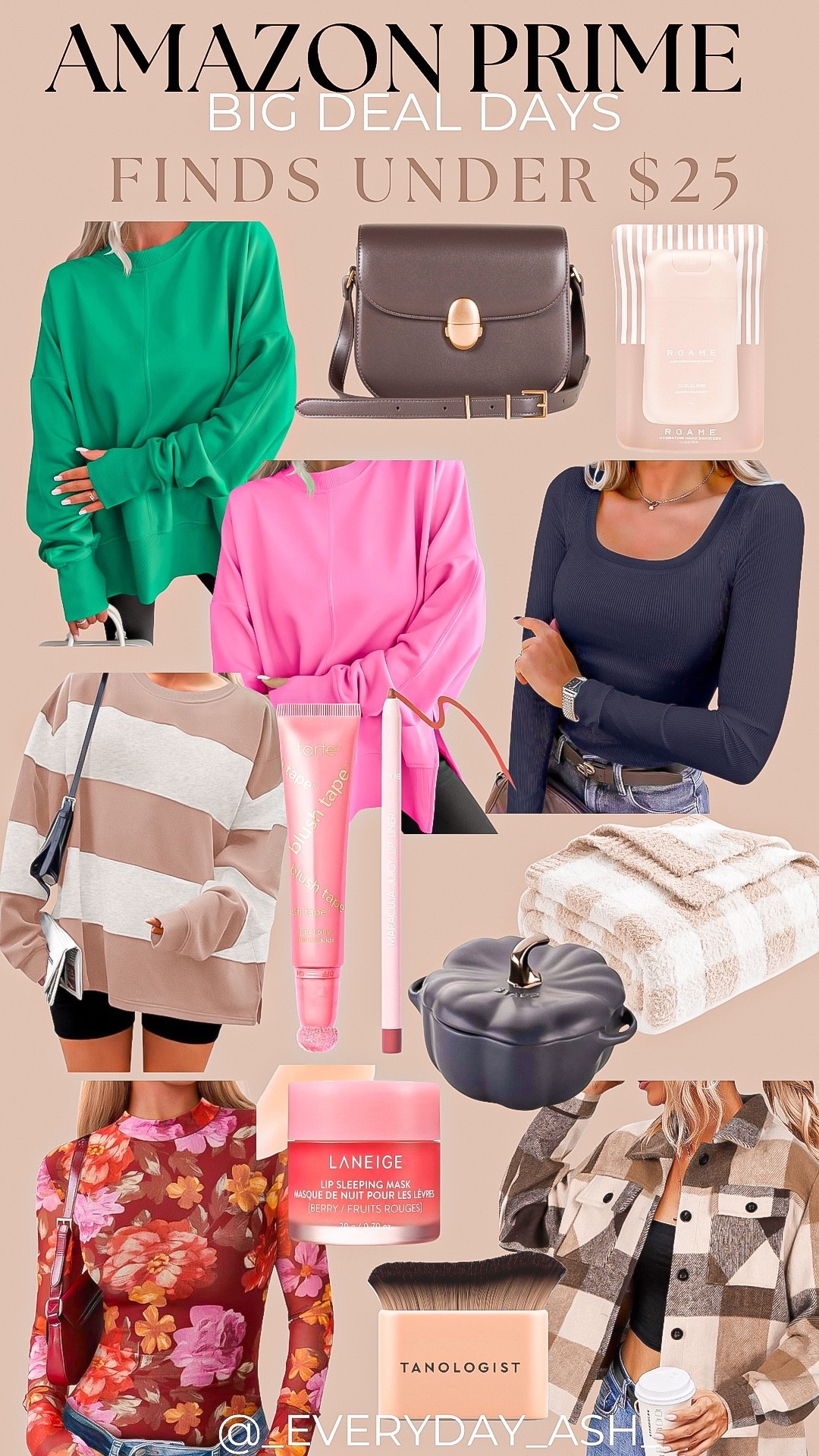 Amazon prime big deal days !!🎉🎉🎉

Amazon deals, Amazon sales, green sweatshirt, pink sweatshirt, navy long sleeve, beauty products, hand sanitizers , makeup finds, crossbody bag, striped sweatshirt, blanket, tarte cosmetics, ceramic pumpkin, Amazon home finds, flannel, shacket, sheer top 

#LTKSaleAlert #LTKFindsUnder50 #LTKStyleTip