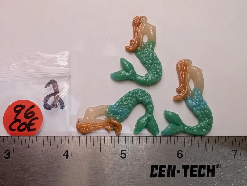 96 Coe Small Mermaids, Fusing, Embellishments, Mosaic - Etsy | Etsy (Global)