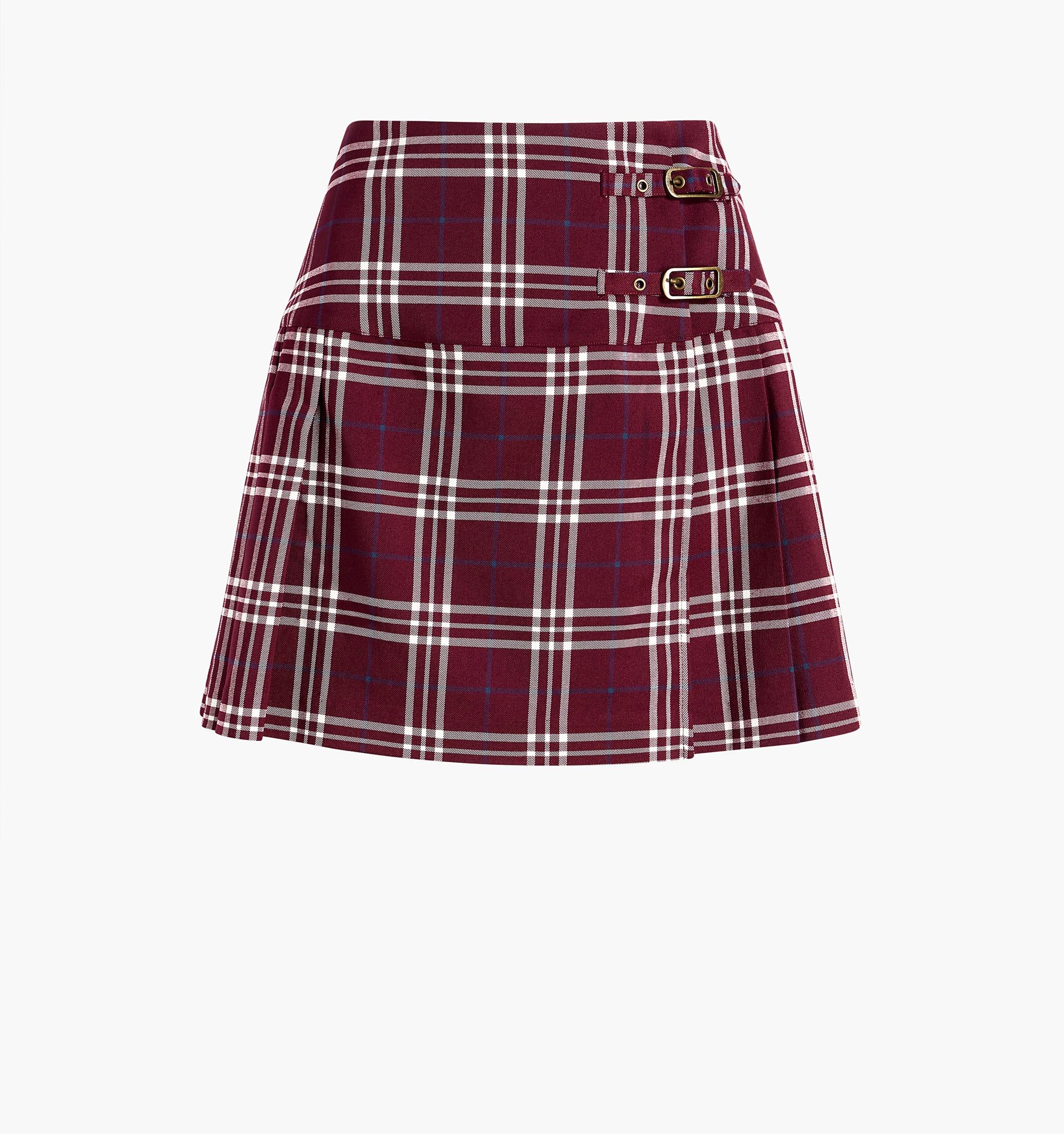 The Inola Skirt - Berry Wallace Plaid | Hill House Home