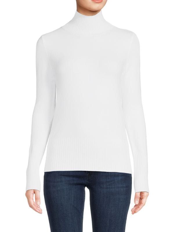 ​Fitted Turtleneck Top | Saks Fifth Avenue OFF 5TH