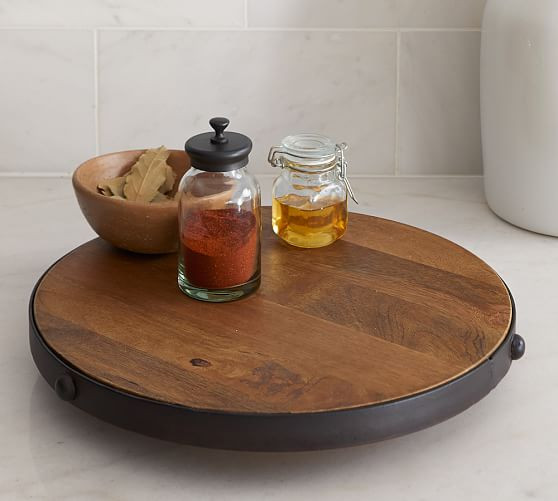 Vintage Blacksmith Lazy Susan | Pottery Barn (US)