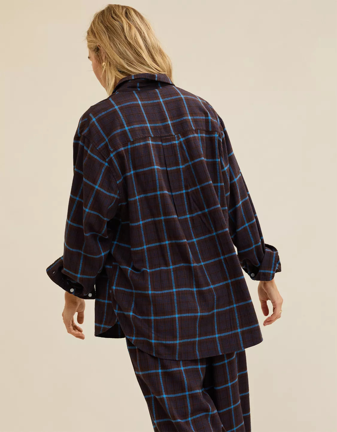 Aerie Flannel Pajama Shirt | Aerie