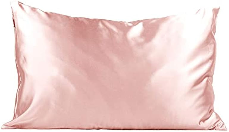Kitsch 100% Satin Pillowcase with Zipper, Softer Than Silk Pillowcase for Hair & Skin, Cooling Pi... | Amazon (US)