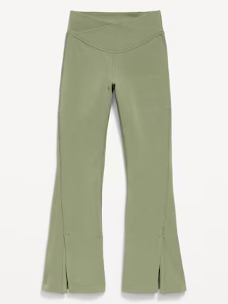 High-Waisted PowerChill Flare Leggings for Girls | Old Navy (US)