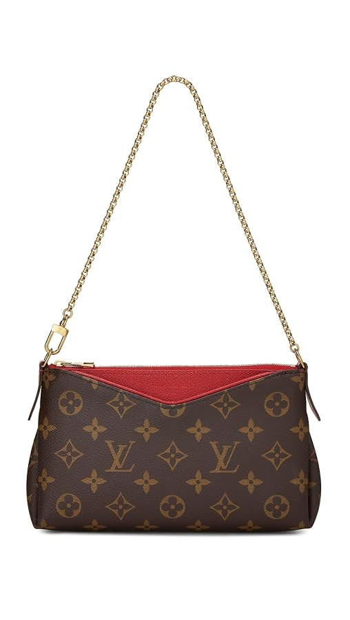 Louis Vuitton Women's Pre-Loved Monogram Pallas Clutch | Amazon (US)