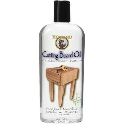 Howard Wood oils Clear Food-Grade Mineral Cutting Board Oil | Lowe's