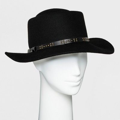 Women's Boater Hat - Universal Thread™ Black | Target