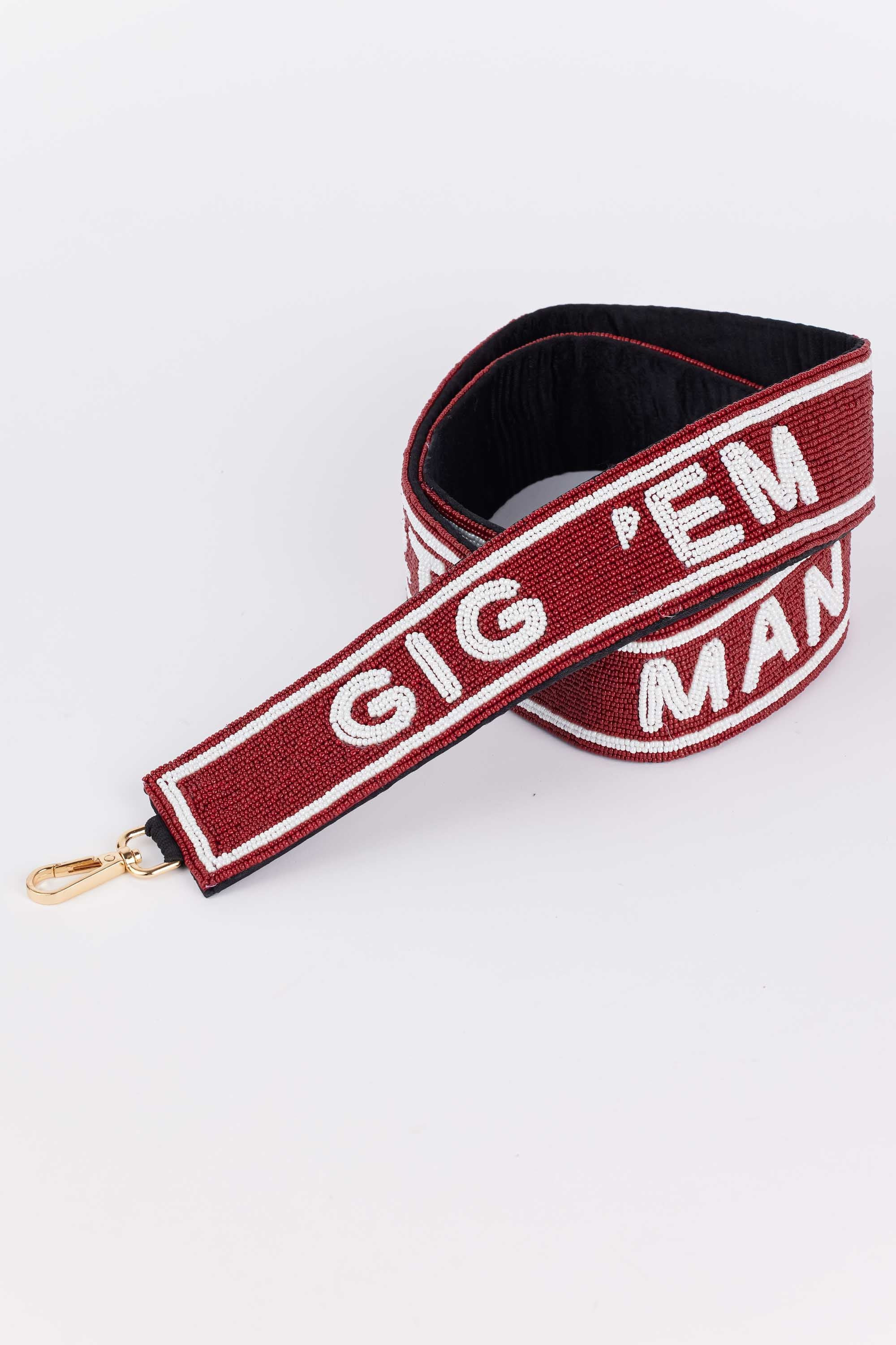 Beaded Purse Strap- Texas A&M | Avara