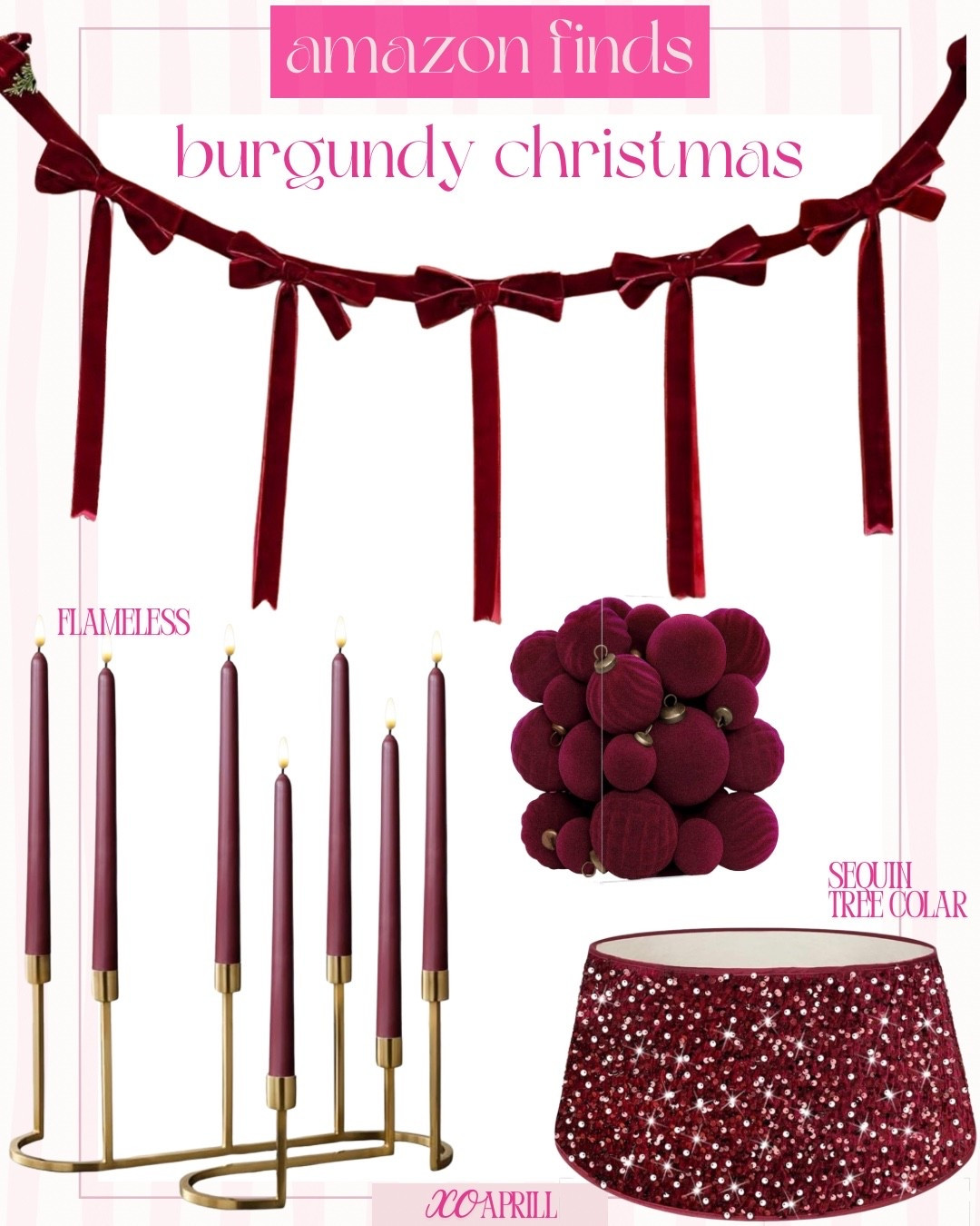 Burgundy holiday decor and party hosting

#LTKFindsUnder50 #LTKSeasonal #LTKHome