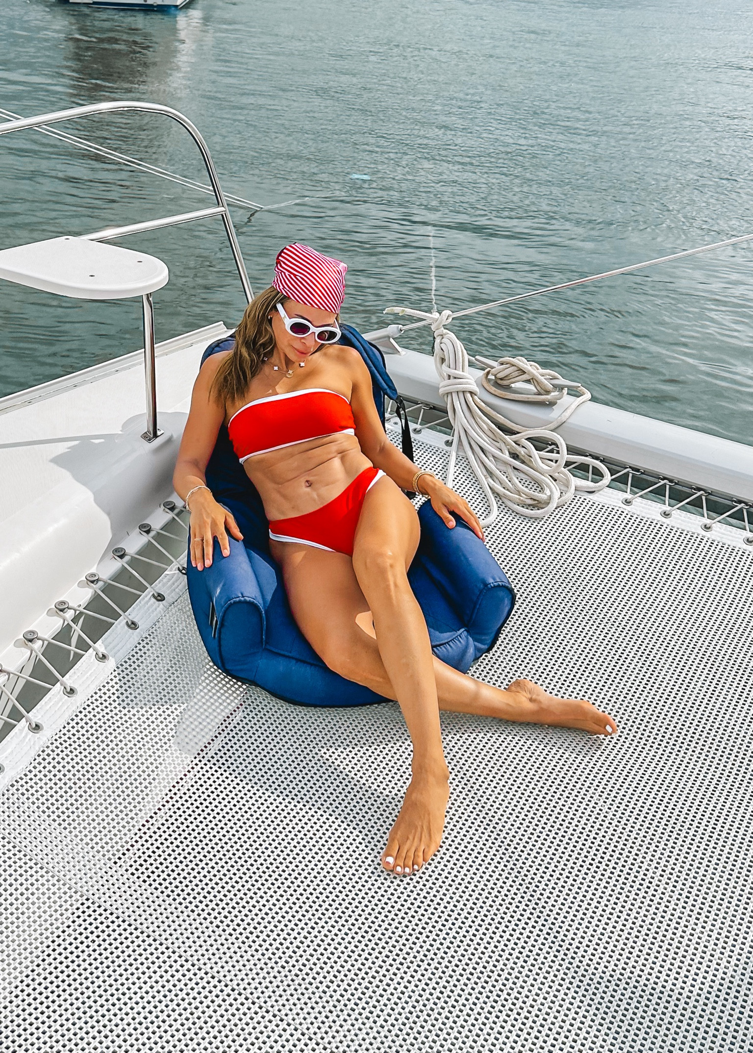 🌊🏖️Its been a summer of bikini lines and sunburns!!! I have loved this bikini soo much that I bought 2 other color!! It was perfect with a high waist and extra support on the breast area. You also can add the straps if you need more support or remove it so you wont get tan-lines!! 

#LTKTravel #LTKSwim #LTKFindsUnder50