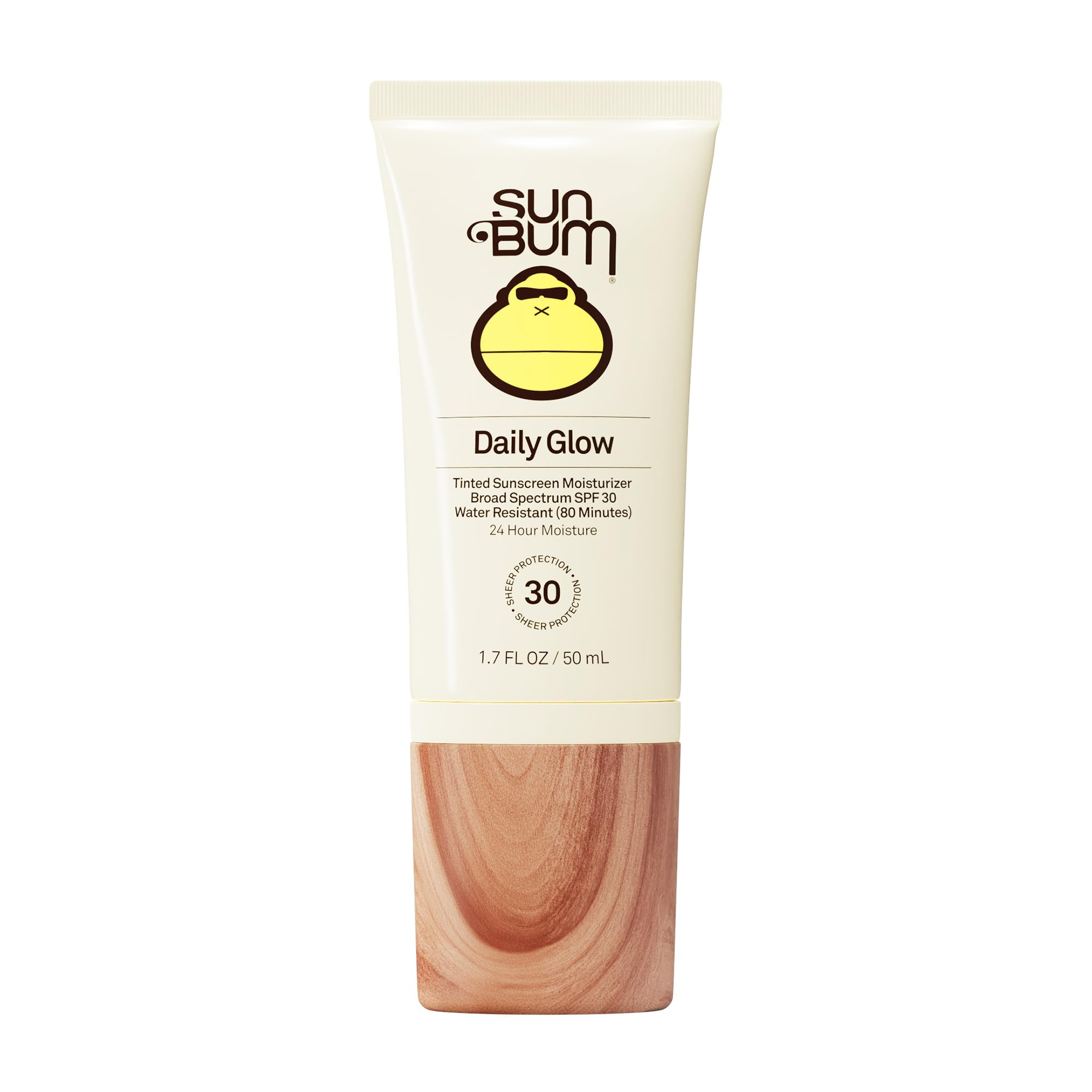 Sun Bum Daily SPF 30 Glow Sunscreen Face Lotion - Moisturizing Facial Sunscreen - Tinted - Dewy F... | Amazon (US)