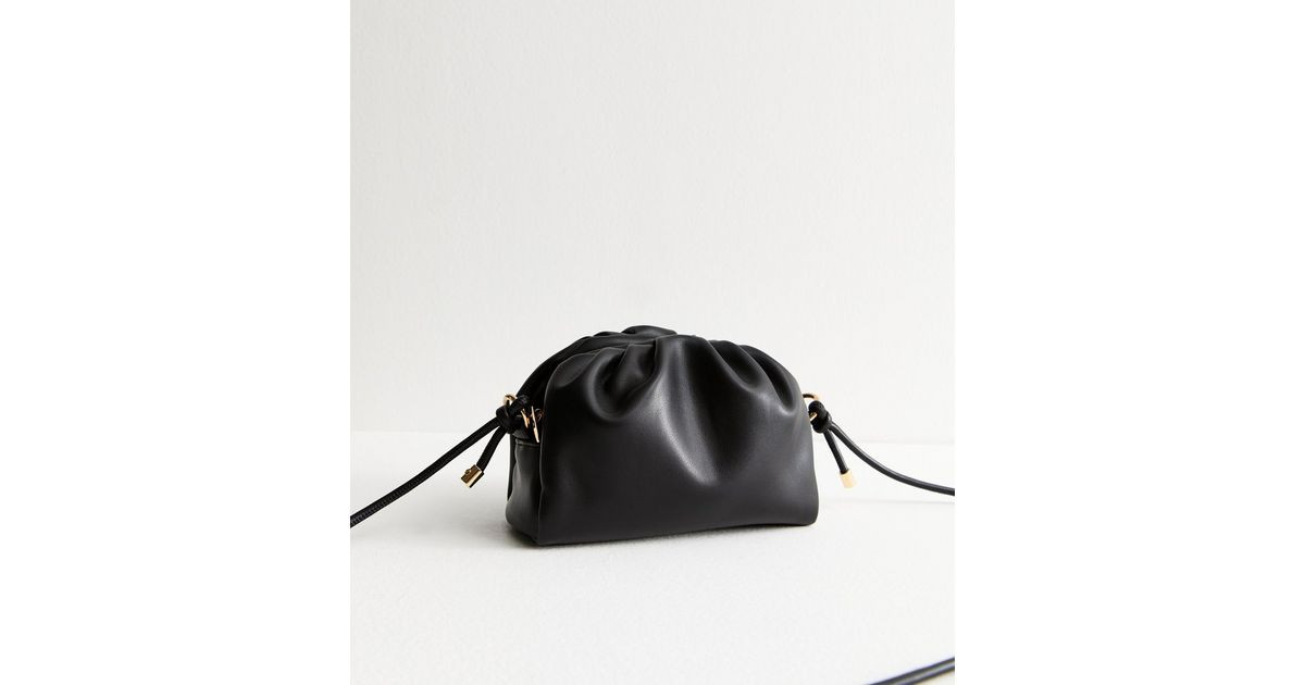Black Faux Leather Crossbody Bag
						
						Add to Saved Items
						Remove from Saved Items | New Look (UK)