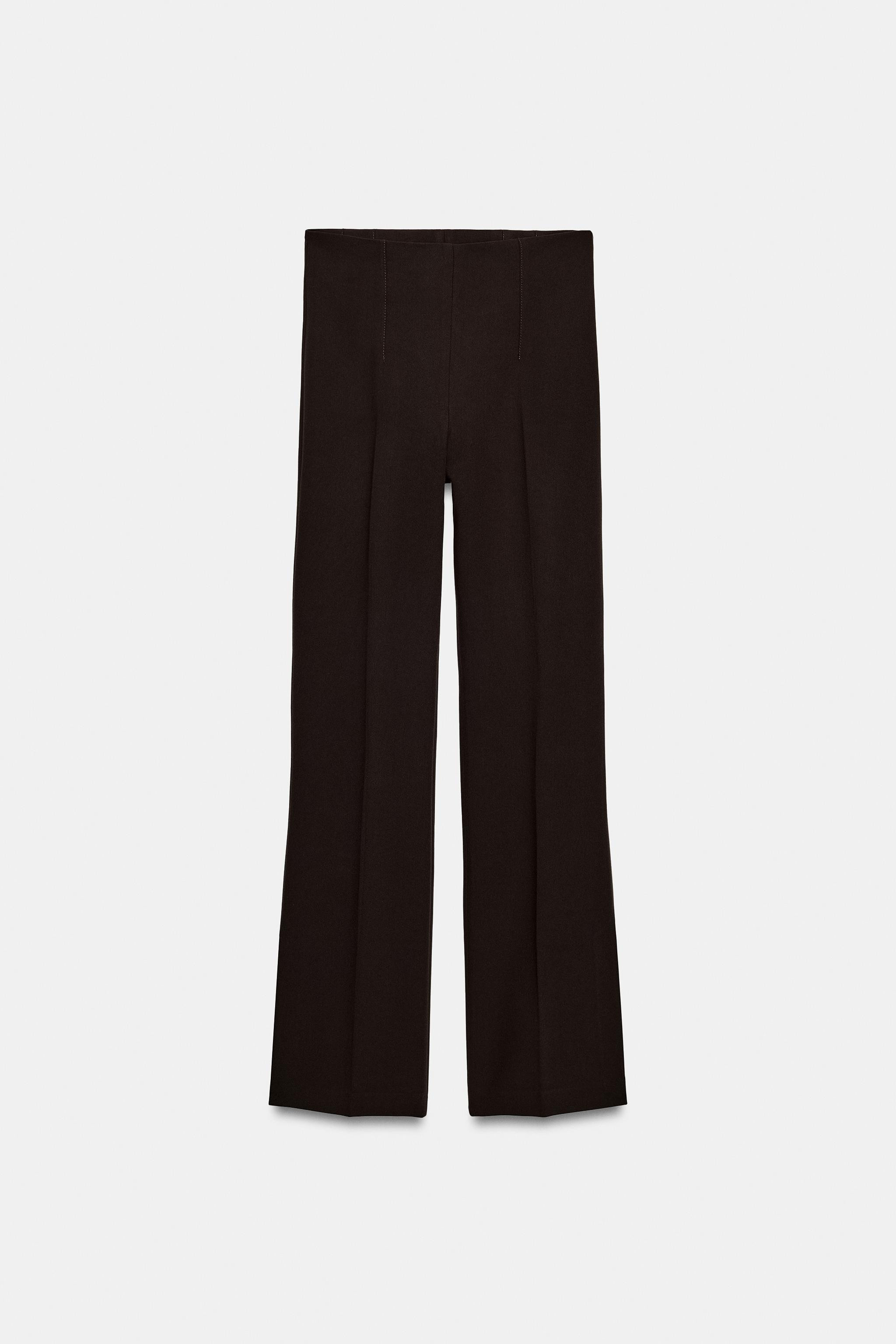 FLARE PANTS WITH VENTS ZW COLLECTION | Zara US