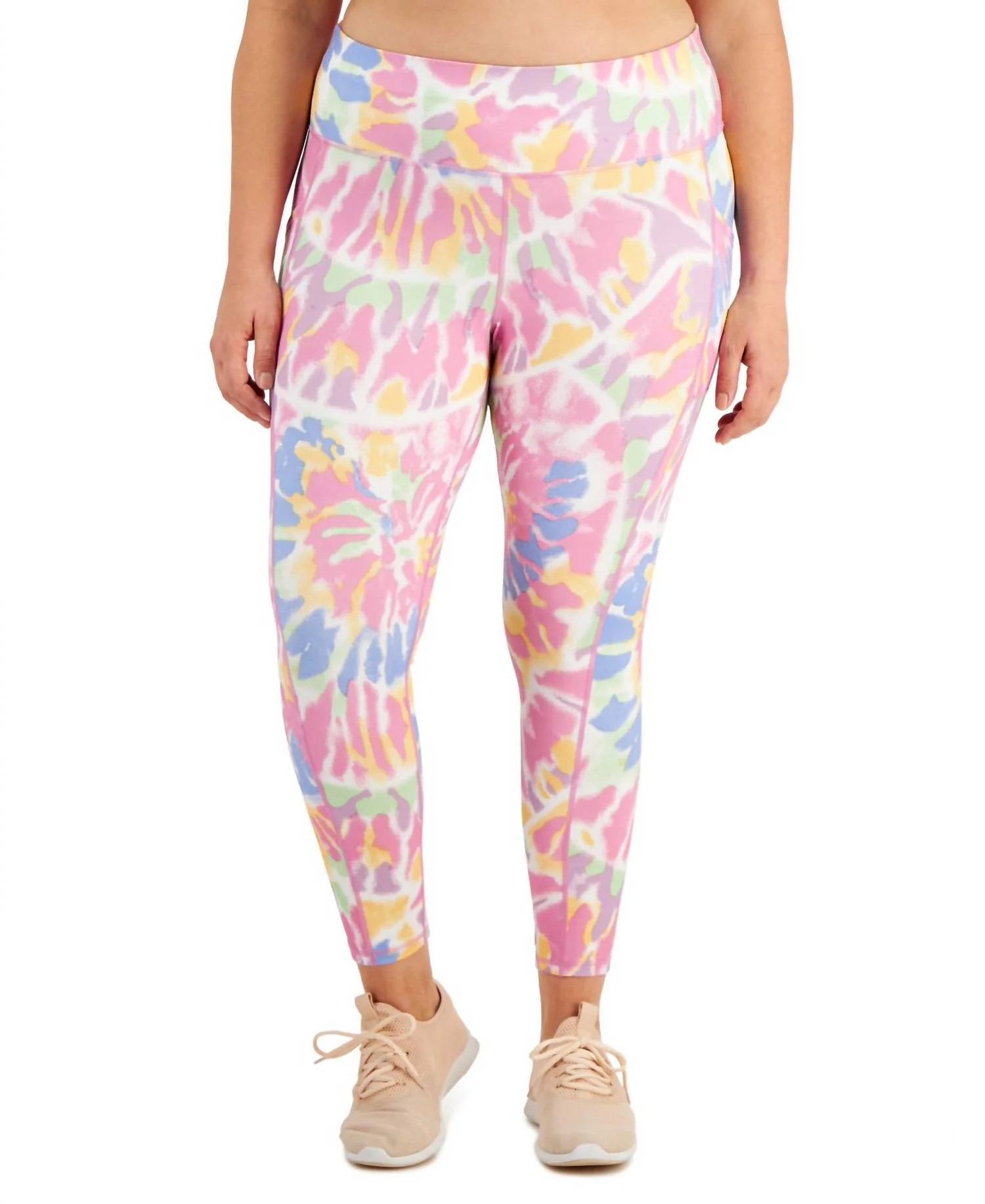 Women's Activewear Print Leggings In Twisted Colors | Shop Simon