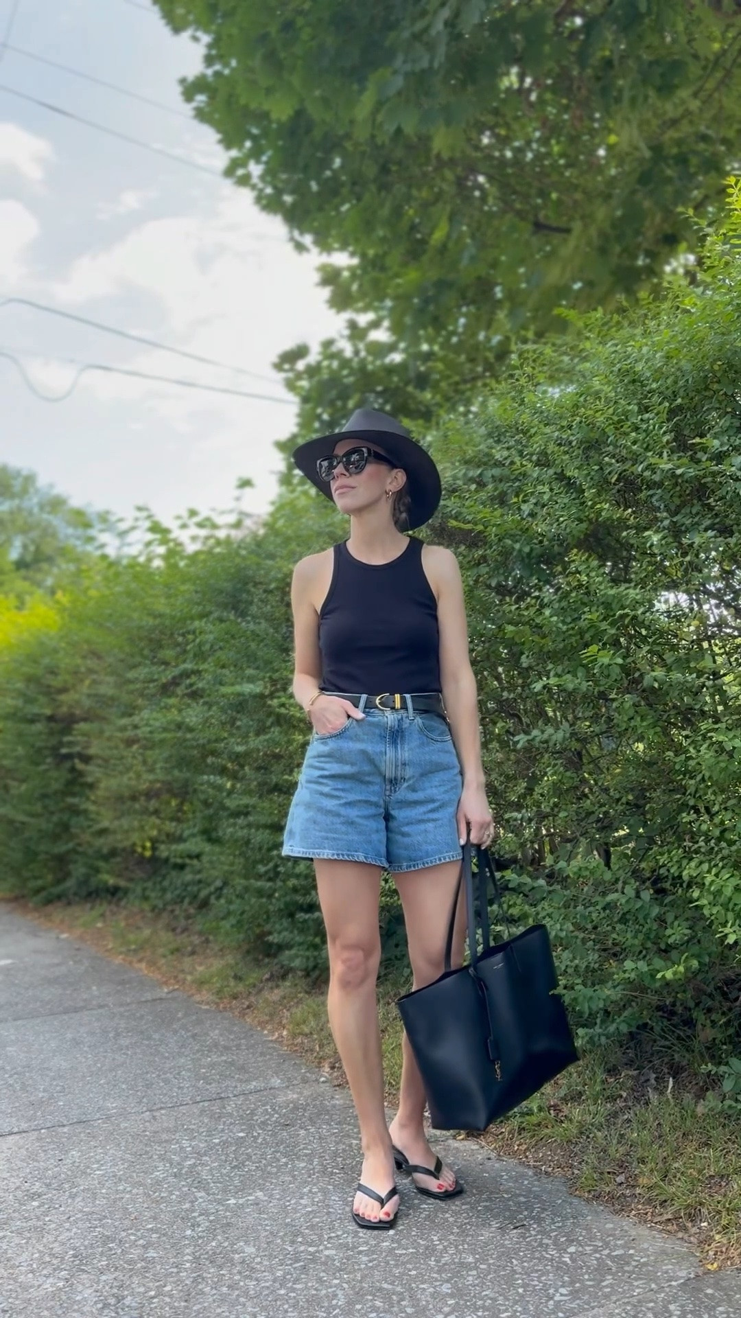 Summer outfit, 90’s minimalism, high rise denim shirts, @Madewell sale, kitten heel thong sandals, @Janessa Leone black straw hat

#LTKxMadewell #LTKSaleAlert #LTKSeasonal