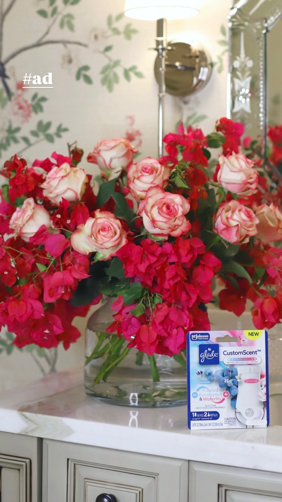 #ad Spring refresh, but make it custom. With the NEW @glade CustomScent™, you can adjust the fragrance to match your mood just by turning the dial. Such an easy way to make your home feel fresh and so you. Find it exclusively at @Target  #TargetPartner #Target #MakeItYourOwn #CustomScent #GladePartner @shop.ltk 

#LTKHome #LTKdayinmylife #LTKSeasonal