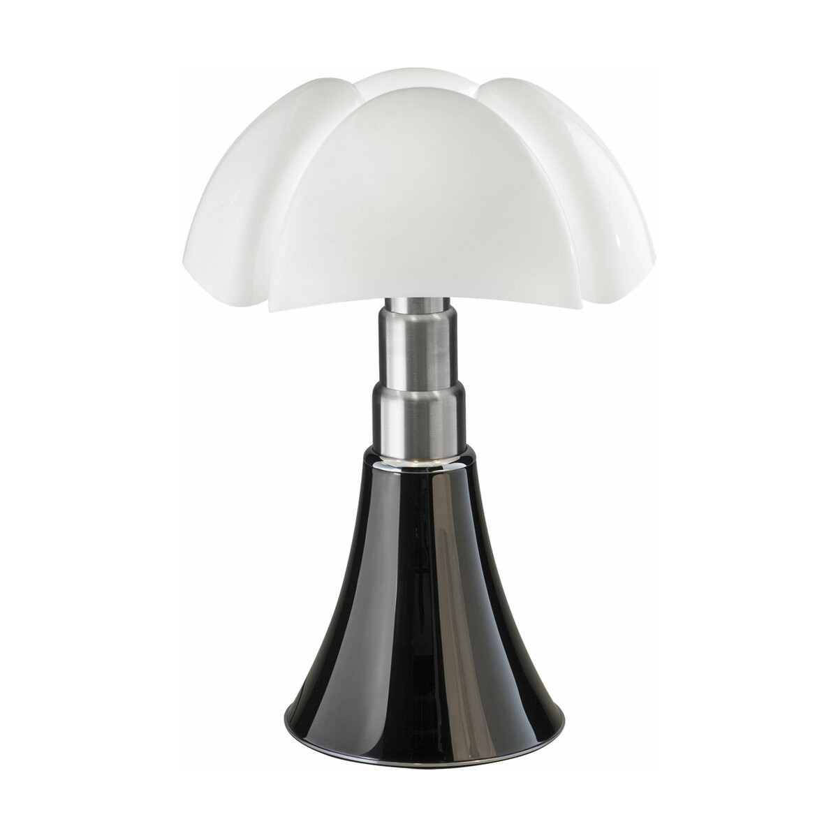 Lampe en acier inox titane 55 x 86 cm Pipistrello - Martinelli Luce | The Cool Republic - Reward Style