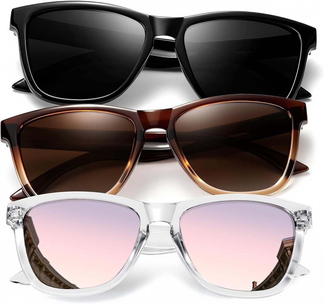 KALIYADI Womens-Sunglasses Polarized Sunglasses-Womens Trendy: Retro Sun Glasses with UV Protecti... | Amazon (US)