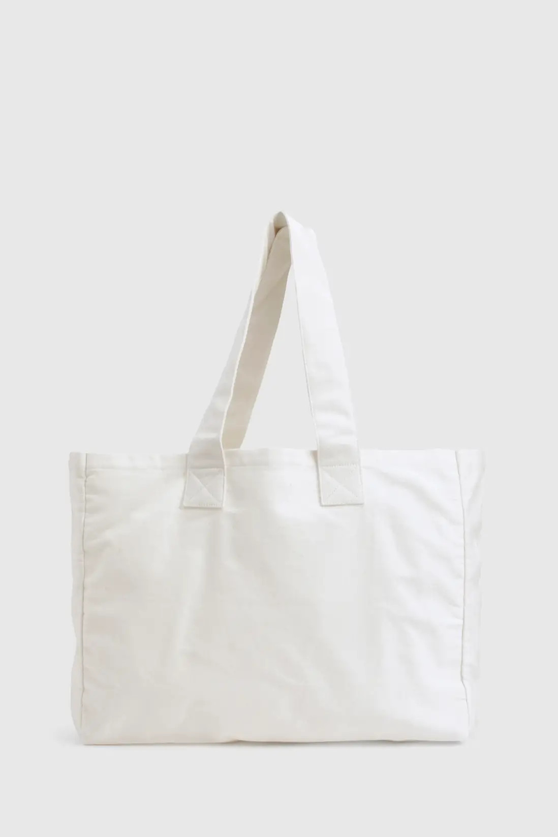 Basic Canvas Tote Bag | Boohoo.com (UK & IE)