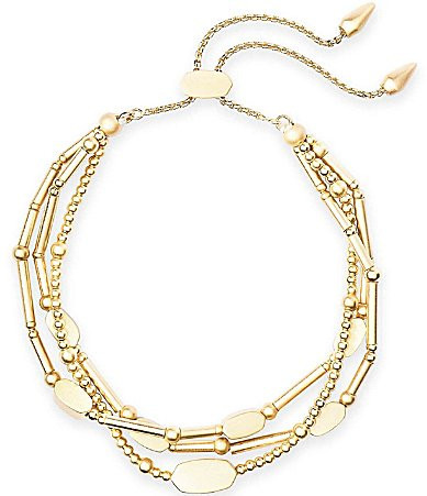 Kendra Scott Chantal Stacked Line Bracelet - Gold | Dillard's