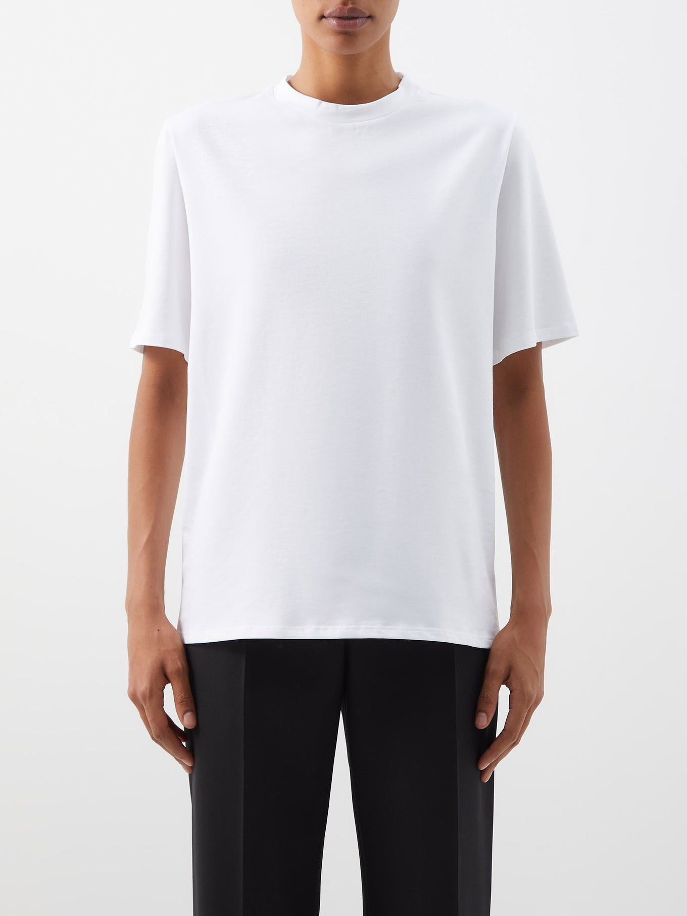 Chiara organic cotton-jersey T-shirt | The Row | Matches (US)