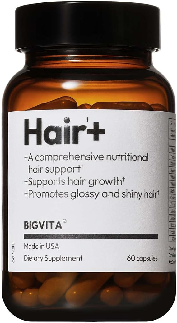 BIGVITA Hair Growth Supplement – Fast Hair Regrowth for Thicker, Fuller Hair | AnaGain™ Nu, B... | Amazon (US)