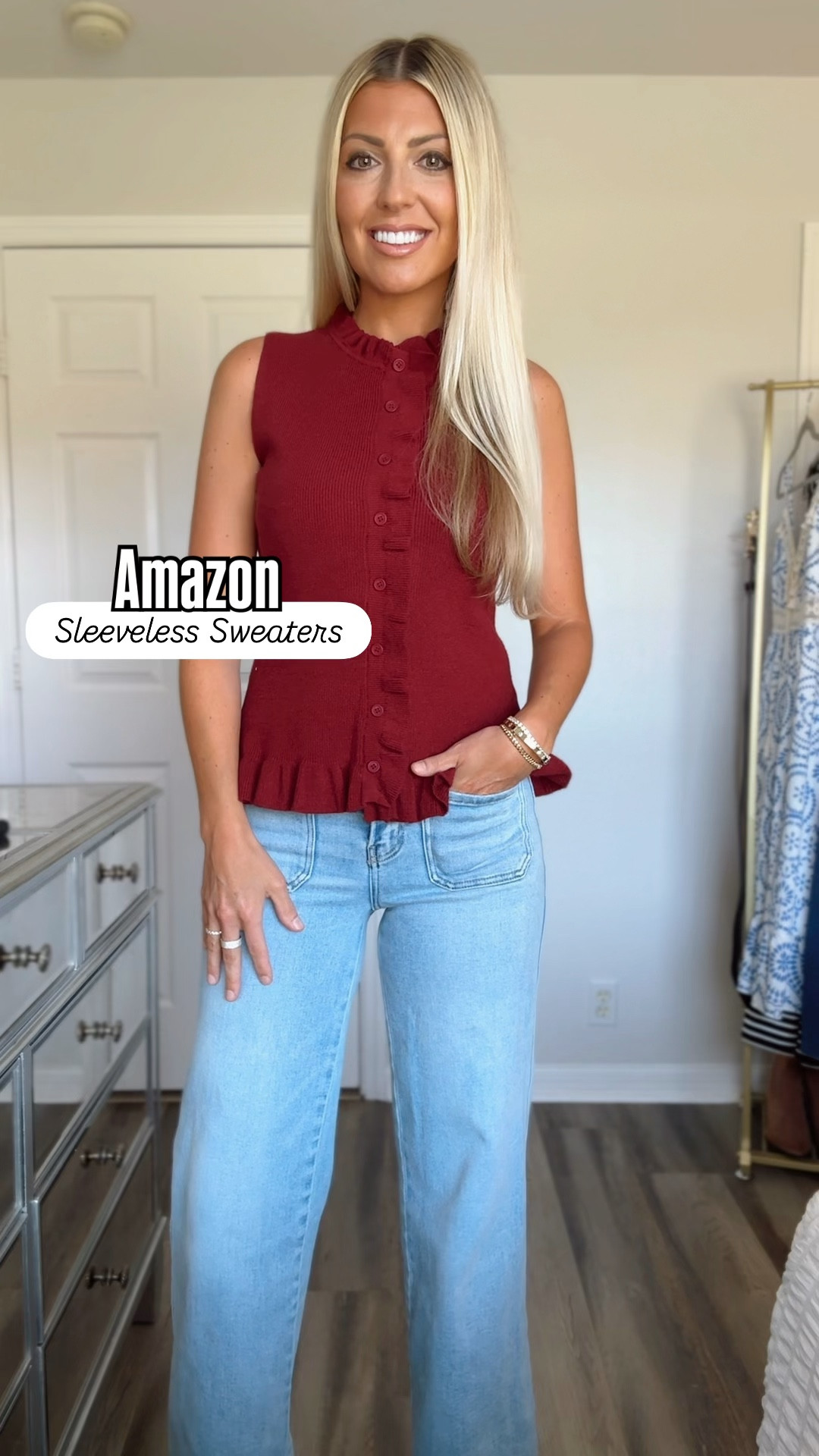 Cutest sleeveless sweaters for Spring! So soft and come in several colors, under $30 on Amazon Prime!

Spring sweater, amazon fashion, spring fashion, date night outfit, chic style, neutral style, everyday outfit, office wear

#springfashion #datenightoutfit #amazonfashion #casualchic #springsweater

#LTKootd #LTKdayinmylife #LTKSaleAlert