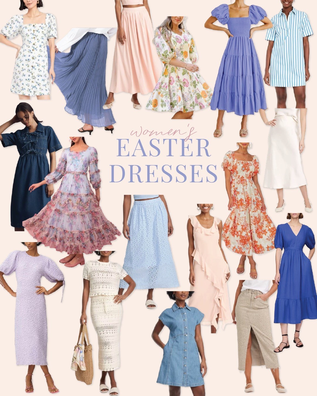 Easter Sunday style = soft pastels, dreamy florals, and all the feminine details we love! These dresses are ready for brunch, church, and alllll the family pics!

#SpringChic #EasterOutfits #EasterFashion #SundayBest

#LTKStyleTip #LTKSeasonal
